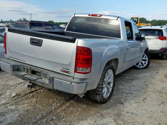 3GTP1VE04DG201323 - 2013 GMC SIERRA C15 SILVER photo 4