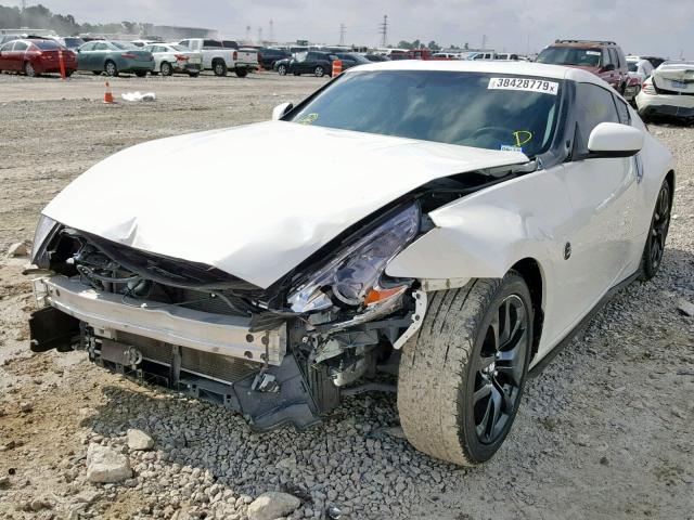 JN1AZ4EH8FM442030 - 2015 NISSAN 370Z BASE WHITE photo 2