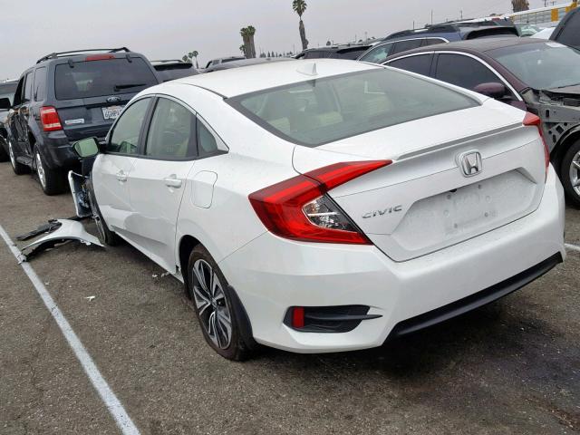 JHMFC1F78JX041947 - 2018 HONDA CIVIC EXL WHITE photo 3