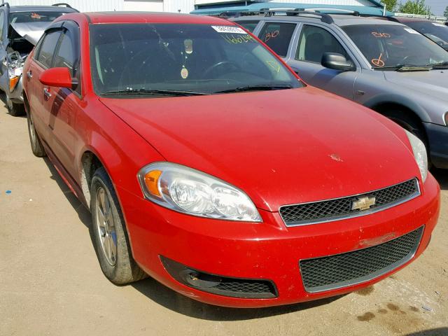 2G1WC5E3XD1211758 - 2013 CHEVROLET IMPALA LTZ RED photo 1