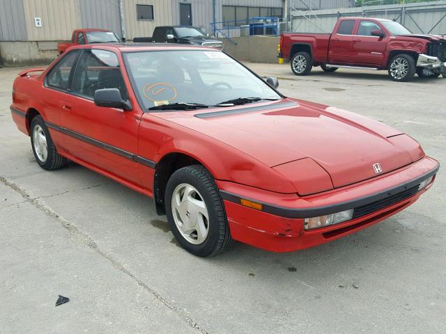 JHMBA4145LC014377 - 1990 HONDA PRELUDE SI RED photo 1