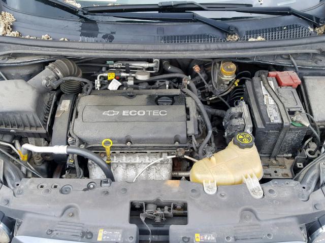 1G1JA5SH1C4230928 - 2012 CHEVROLET SONIC LS GRAY photo 7