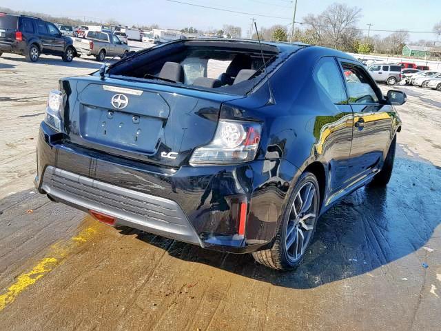 JTKJF5C73GJ017445 - 2016 TOYOTA SCION TC BLACK photo 4