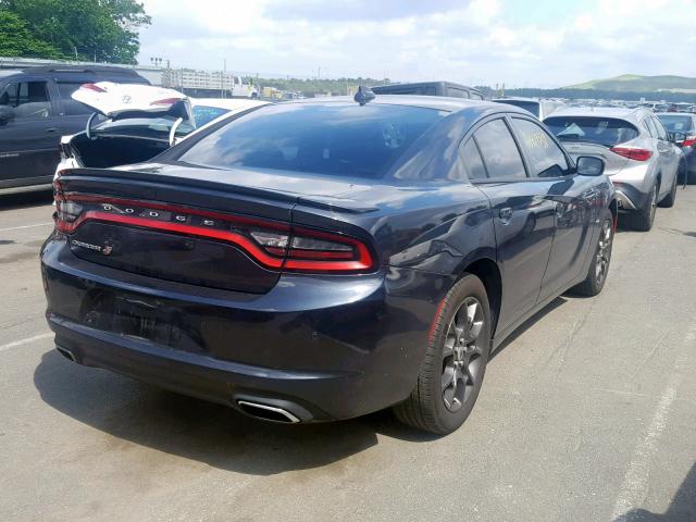 2C3CDXJG7JH136505 - 2018 DODGE CHARGER GT BLACK photo 4