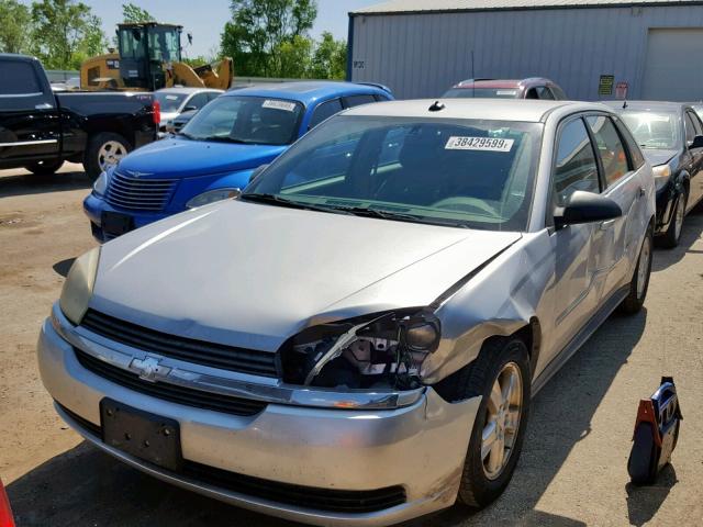 1G1ZT62815F162463 - 2005 CHEVROLET MALIBU MAX SILVER photo 2