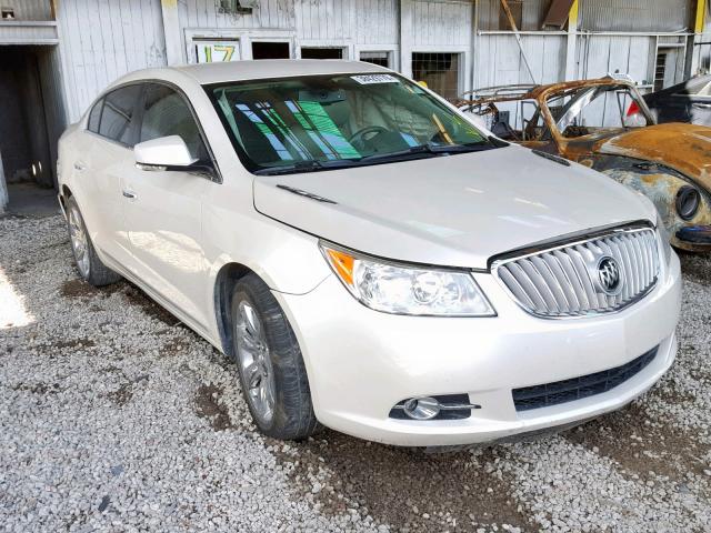 1G4GE5ED6BF314062 - 2011 BUICK LACROSSE C WHITE photo 1