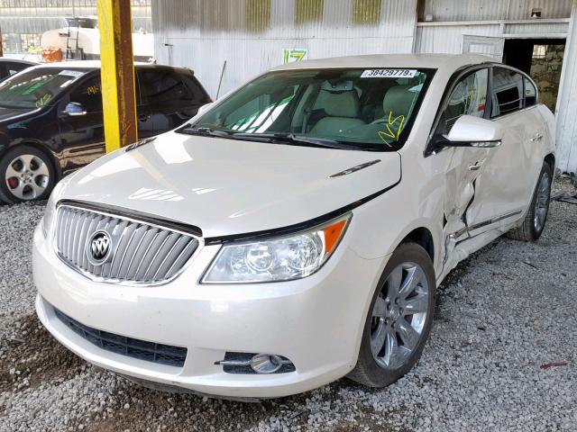 1G4GE5ED6BF314062 - 2011 BUICK LACROSSE C WHITE photo 2