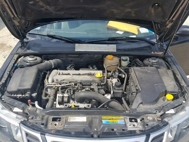 YS3FA4CYXA1618446 - 2010 SAAB 9-3 2.0T BLACK photo 7