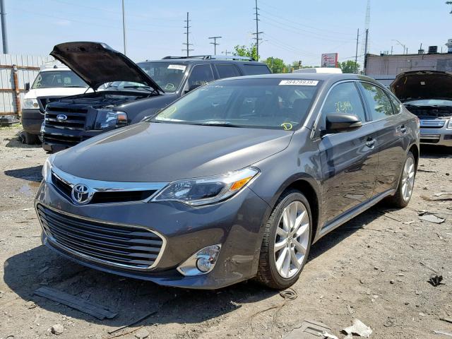 4T1BK1EB8DU012877 - 2013 TOYOTA AVALON BAS GRAY photo 2