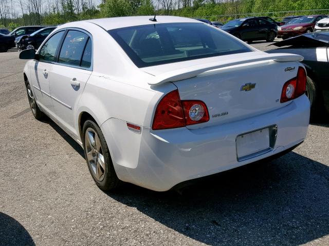 1G1ZH57B994199147 - 2009 CHEVROLET MALIBU 1LT თეთრი ფოტო 3