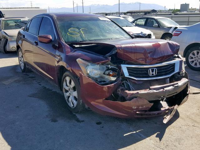 1HGCP26849A107756 - 2009 HONDA ACCORD EXL BURGUNDY photo 1