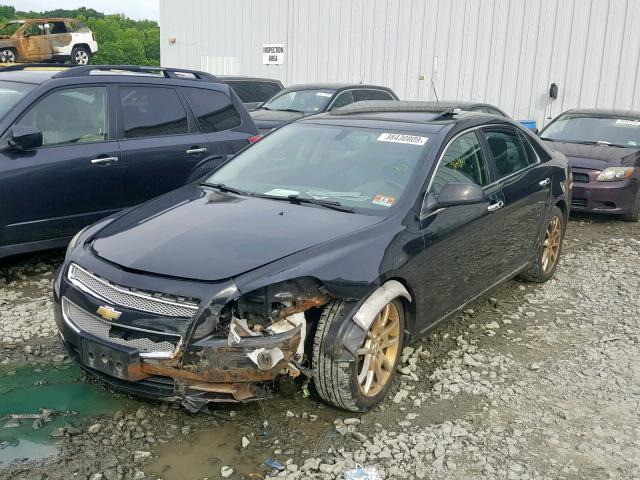 1G1ZE5E7XBF385622 - 2011 CHEVROLET MALIBU LTZ შავი ფოტო 2