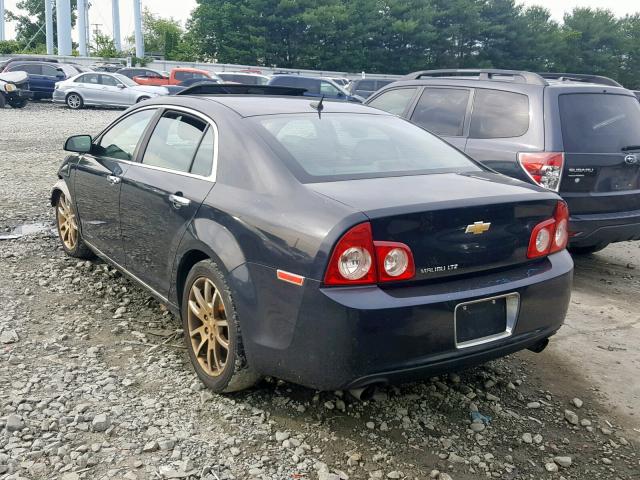 1G1ZE5E7XBF385622 - 2011 CHEVROLET MALIBU LTZ შავი ფოტო 3