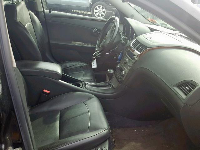 1G1ZE5E7XBF385622 - 2011 CHEVROLET MALIBU LTZ შავი ფოტო 5