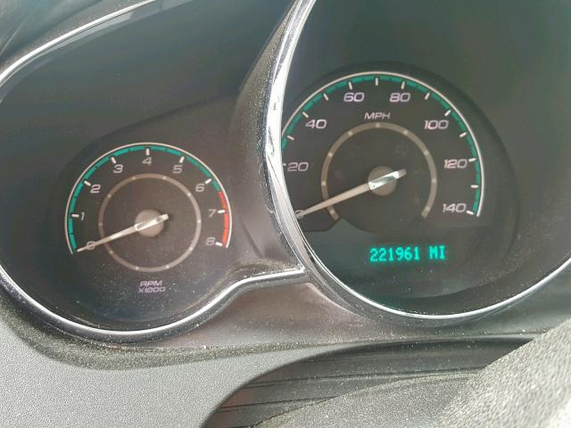 1G1ZE5E7XBF385622 - 2011 CHEVROLET MALIBU LTZ შავი ფოტო 8