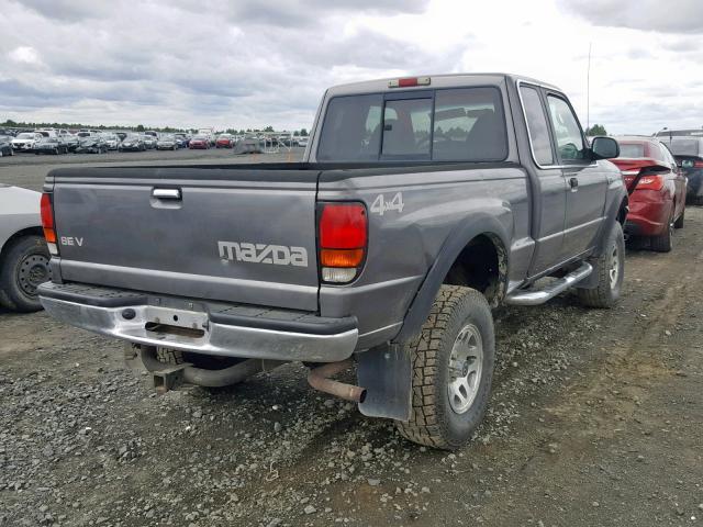 4F4ZR17X2YTM15943 - 2000 MAZDA B4000 TROY GRAY photo 4