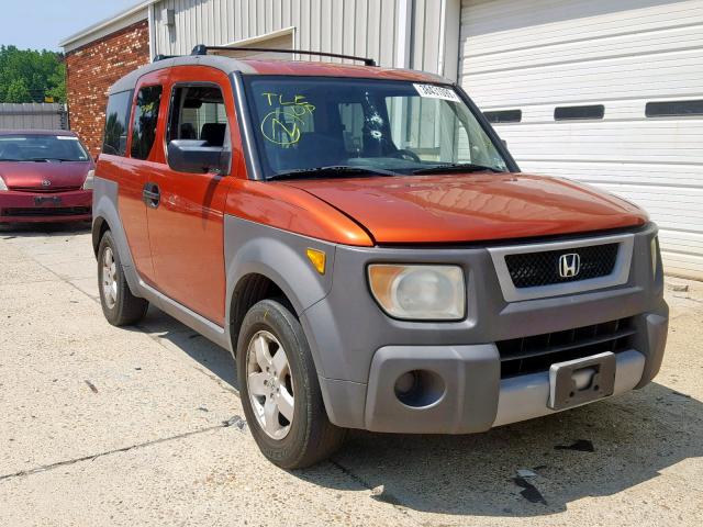 5J6YH28684L009351 - 2004 HONDA ELEMENT EX ORANGE photo 1