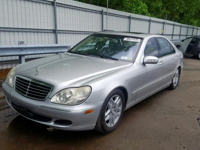 WDBNG75J53A328216 - 2003 MERCEDES-BENZ S 500 SILVER photo 2