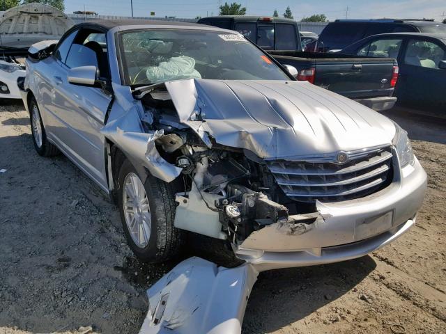 1C3LC55R68N633162 - 2008 CHRYSLER SEBRING TO SILVER photo 1