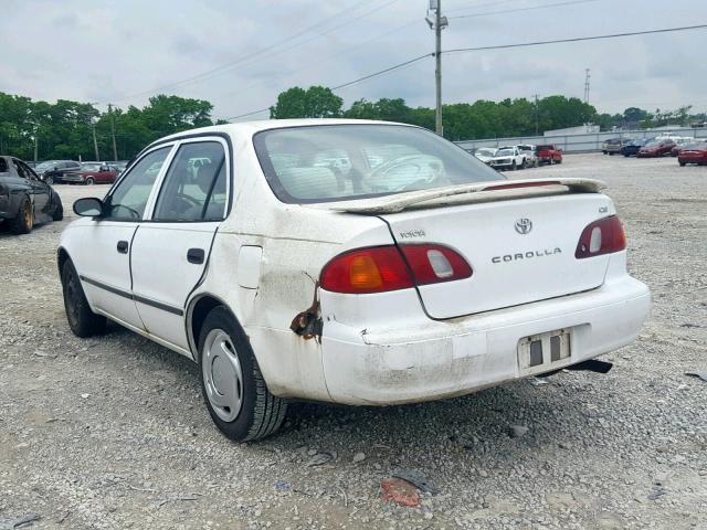 2T1BR12E6YC304822 - 2000 TOYOTA COROLLA VE WHITE photo 3