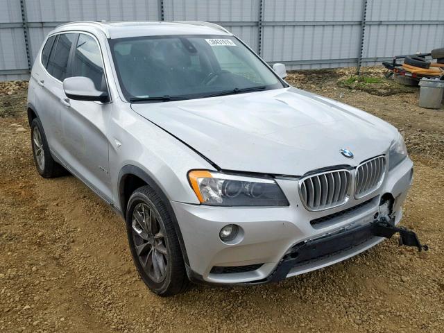 5UXWX7C57BL734415 - 2011 BMW X3 XDRIVE3 SILVER photo 1