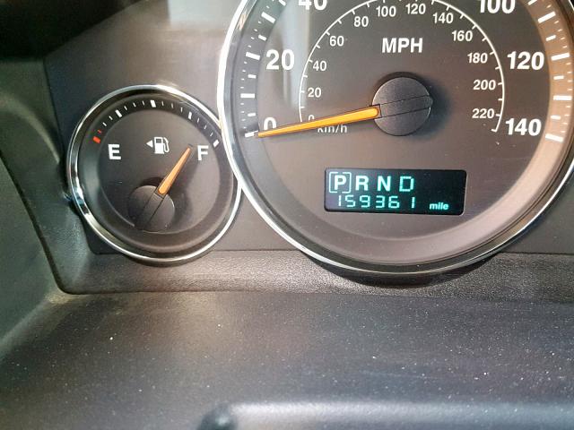 1J8HG48N46C210574 - 2006 JEEP COMMANDER BURGUNDY photo 8