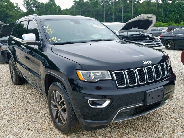 1C4RJEBG9HC634140 - 2017 JEEP GRAND CHER BLACK photo 1