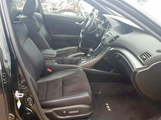 JH4CU2F88CC009749 - 2012 ACURA TSX SE BLACK photo 5