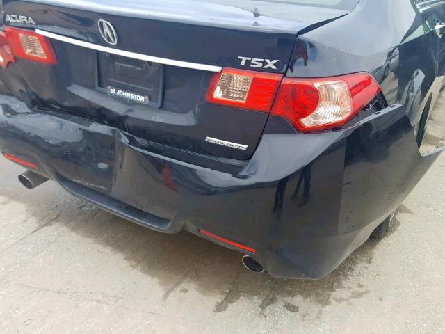 JH4CU2F88CC009749 - 2012 ACURA TSX SE BLACK photo 9