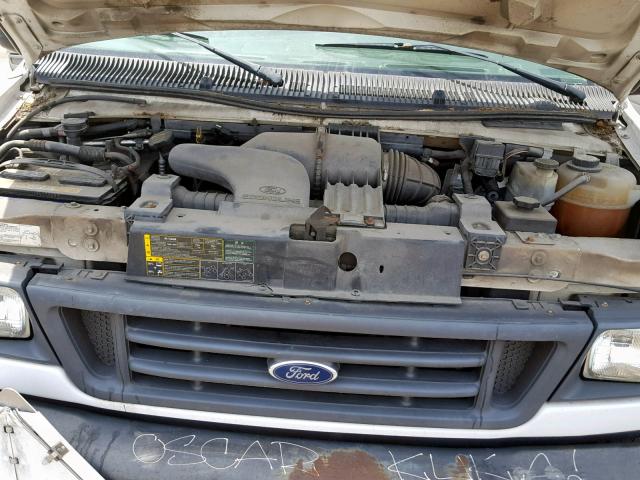 1FTNS24W56DA66099 - 2006 FORD E250 WHITE photo 7