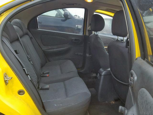 1B3ES76F23D217567 - 2003 DODGE NEON R/T YELLOW photo 6