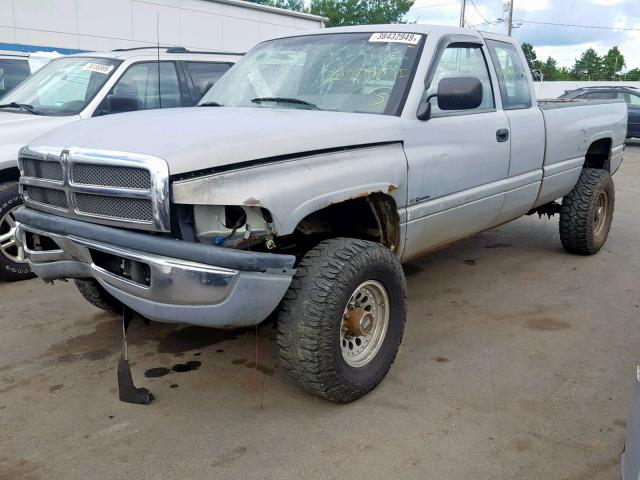 1B7KF23CXTJ109914 - 1996 DODGE RAM 2500 SILVER photo 2