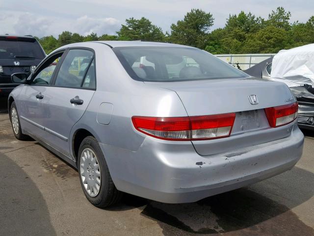 1HGCM56123A141294 - 2003 HONDA ACCORD DX SILVER photo 3