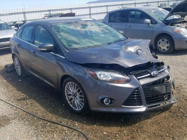 1FADP3J2XEL341495 - 2014 FORD FOCUS TITA GRAY photo 1