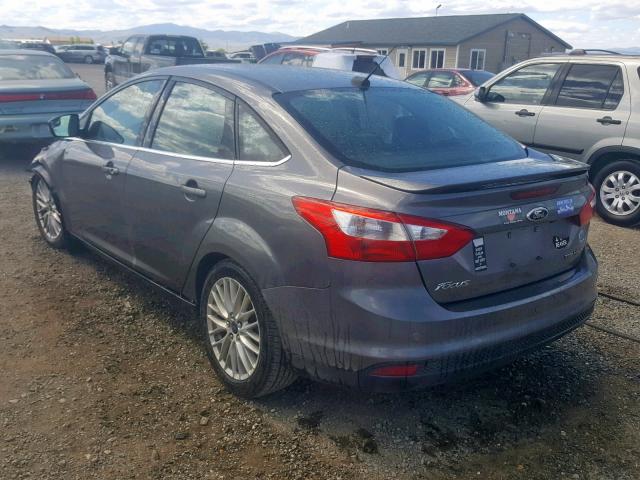 1FADP3J2XEL341495 - 2014 FORD FOCUS TITA GRAY photo 3