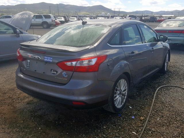 1FADP3J2XEL341495 - 2014 FORD FOCUS TITA GRAY photo 4