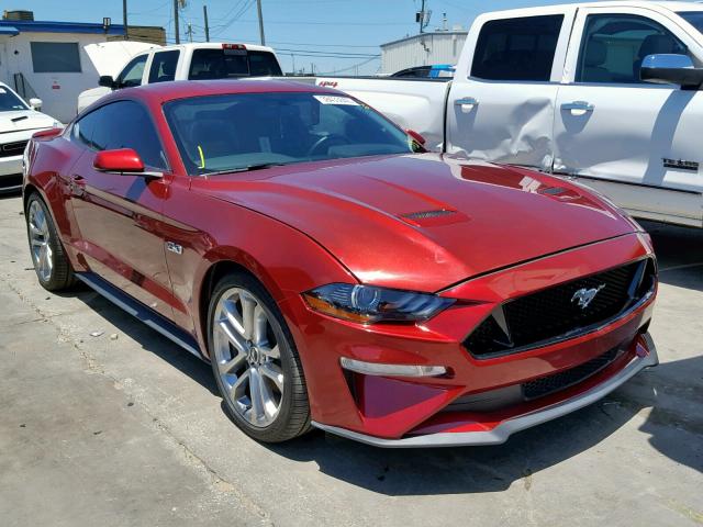 1FA6P8CF2J5146513 - 2018 FORD MUSTANG GT RED photo 1