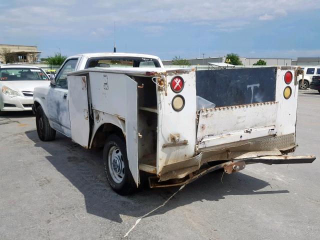 1B6HL26X7RS660018 - 1994 DODGE DAKOTA WHITE photo 3