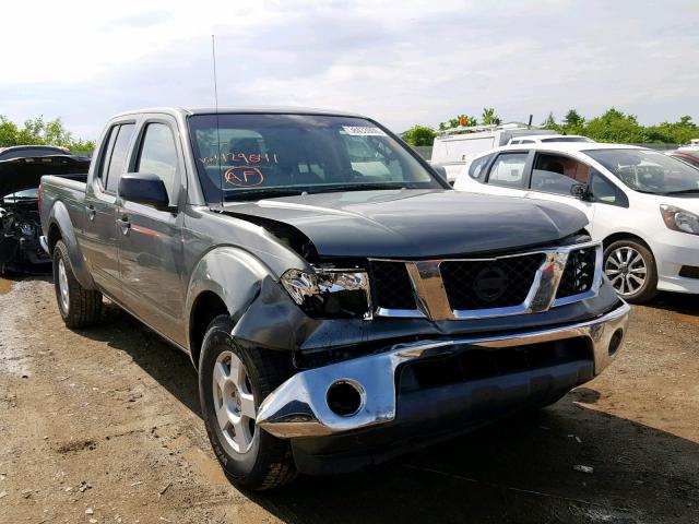 1N6AD09U37C429041 - 2007 NISSAN FRONTIER C GRAY photo 1