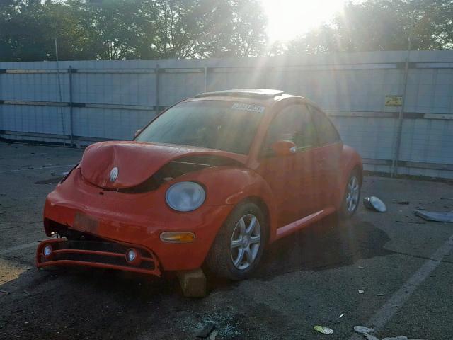 3VWCD31C84M409696 - 2004 VOLKSWAGEN NEW BEETLE ნარინჯისფერი ფოტო 2