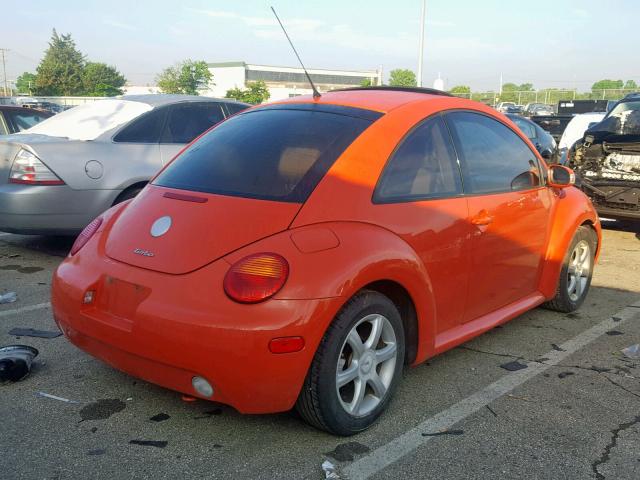 3VWCD31C84M409696 - 2004 VOLKSWAGEN NEW BEETLE ნარინჯისფერი ფოტო 4