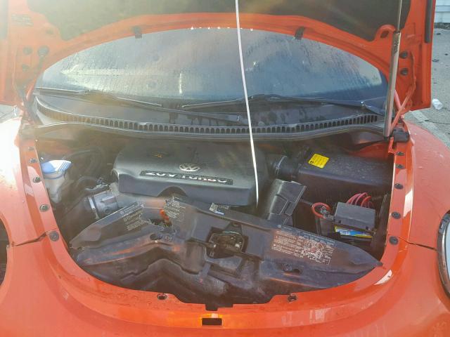 3VWCD31C84M409696 - 2004 VOLKSWAGEN NEW BEETLE ნარინჯისფერი ფოტო 7