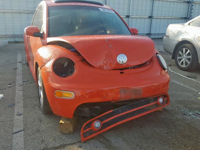 3VWCD31C84M409696 - 2004 VOLKSWAGEN NEW BEETLE ნარინჯისფერი ფოტო 9