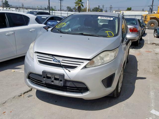 3FADP4AJ5BM172705 - 2011 FORD FIESTA S GRAY photo 2