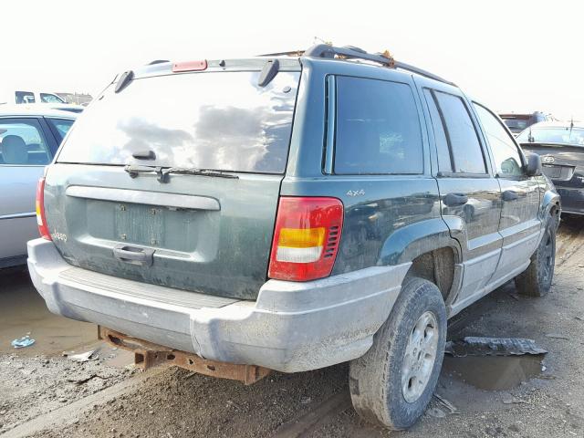 1J4GW48S5YC241647 - 2000 JEEP GRAND CHER GRAY photo 4