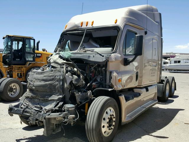 1FUJGLDR4CSBH8469 - 2012 FREIGHTLINER CASCADIA 1 TAN photo 2