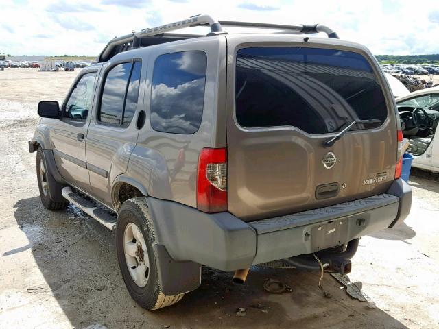 5N1ED28Y94C647027 - 2004 NISSAN XTERRA XE TAN photo 3