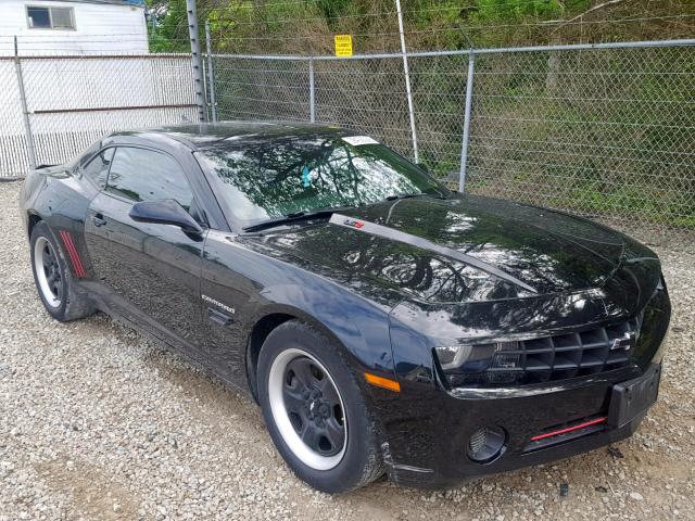 2G1FA1E39D9223352 - 2013 CHEVROLET CAMARO LS BLACK photo 1