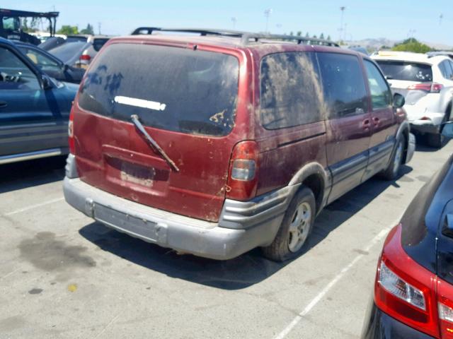 1GMDX03E23D105071 - 2003 PONTIAC MONTANA MAROON photo 4