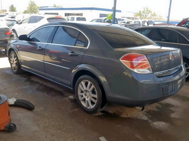 1G8ZS57N48F124646 - 2008 SATURN AURA XE GRAY photo 3